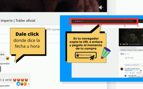 ¿Cómo sacar la url o link de un comentario de facebook?